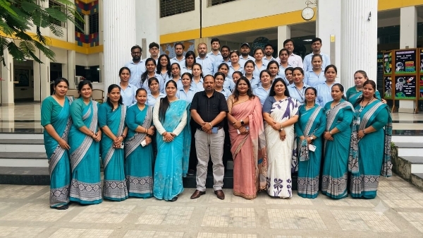 रामपुर: भानु प्रताप पब्लिक स्कूल में शिक्षकों को सिखाए गए तनाव दूर करने के आसान तरीके
